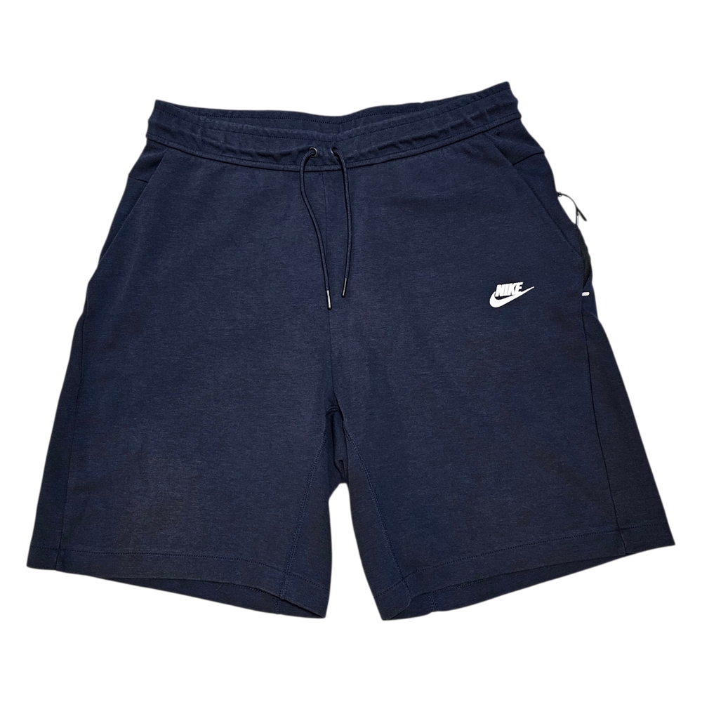 Nike Men's Navy Tech Fleece Shorts